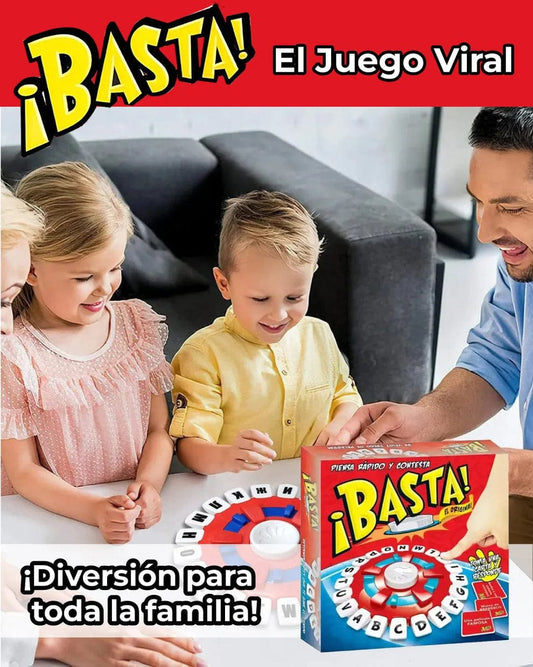 “¡BASTA! El juego que despierta risas, rapidez y creatividad en segundos”